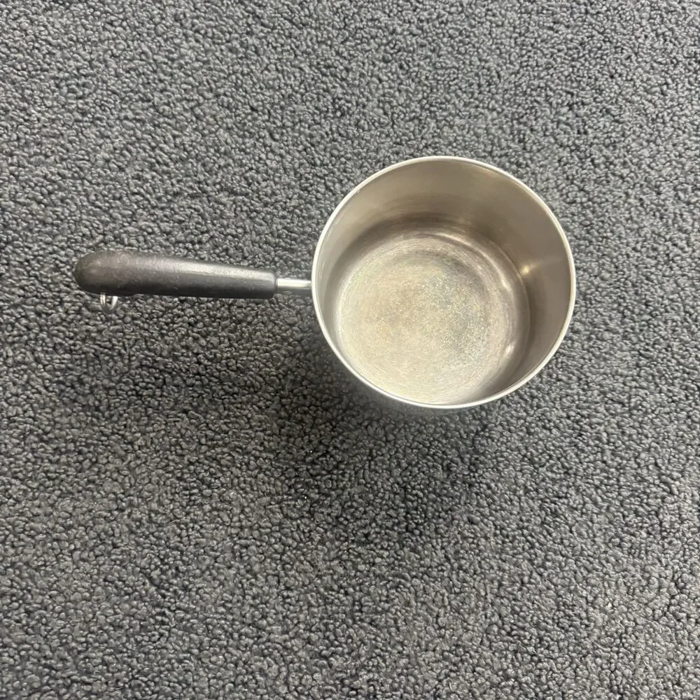 Vintage 1801 Revere Ware 1-1/2 Quart 1.5qt. Copper Bottom Sauce Pan Pot NO LID
